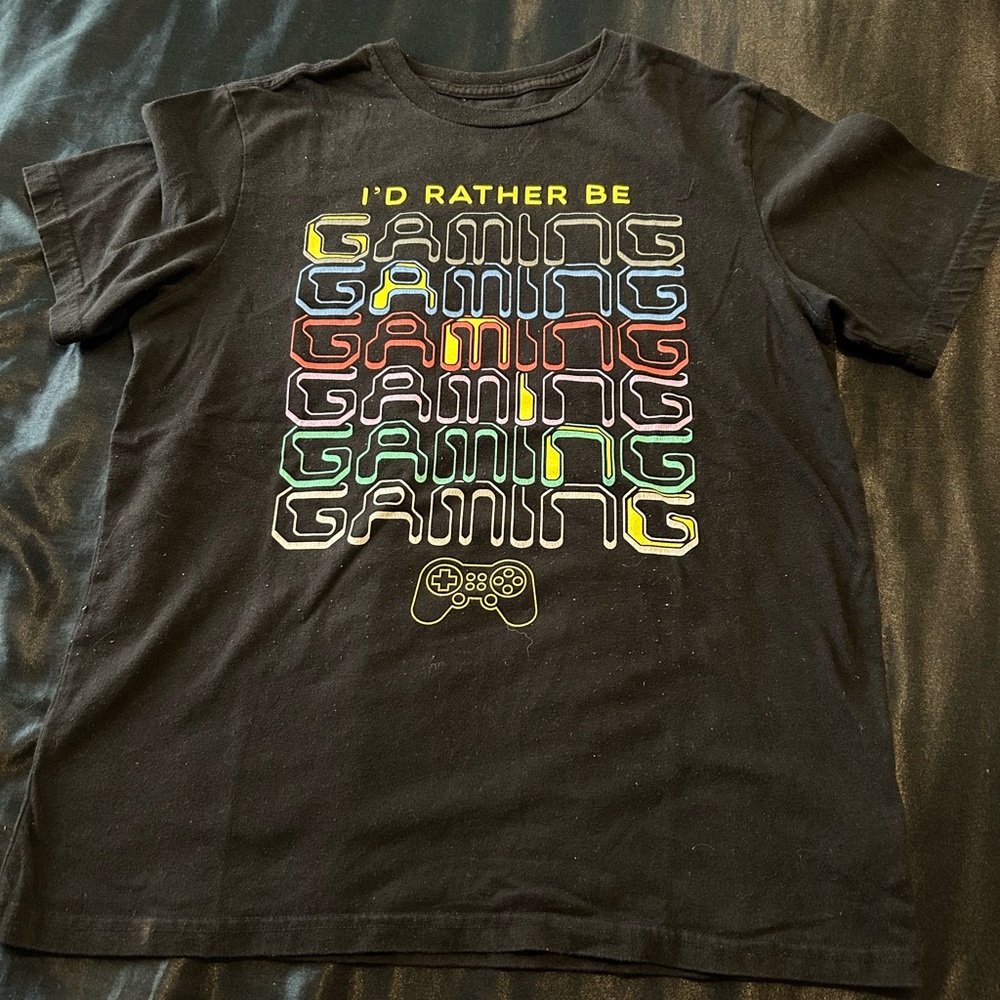 Black Gaming T-Shirt